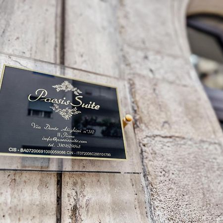 Poesis Suite Bari Buitenkant foto